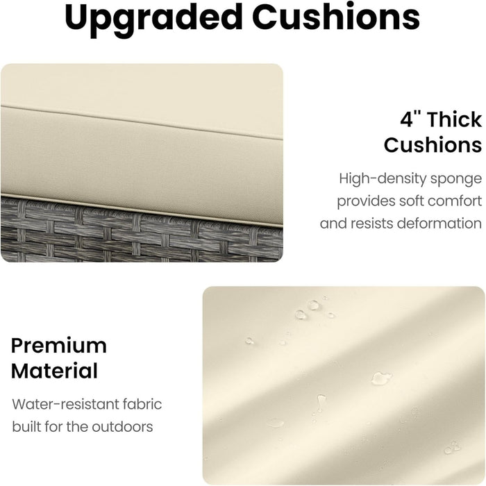 Modern Patio Set With Coffee Table