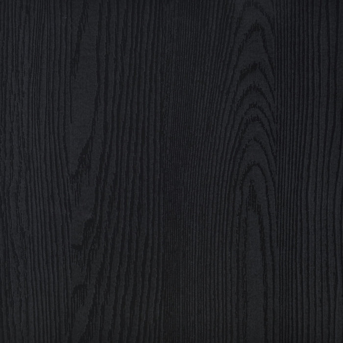 Sloat - 3 Shelf Media Tower With Cabinet Storage - Black