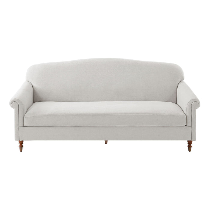 Loveseat Sofa, 2 Seater Couch With Rolled Arms