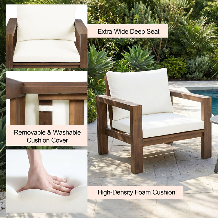 4 Piece Patio Sofa Set