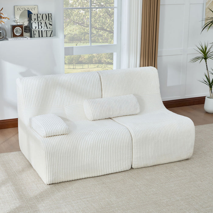Modern Sectional Loveseat With Ergonomic Design