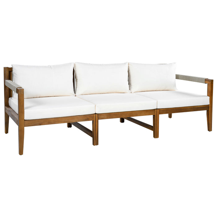 3 Piece Outdoor Sectional Sofa Set