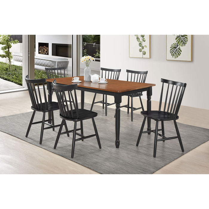 Hayward - Dining Table Rectangular Table With Rounded Edge Top - Walnut