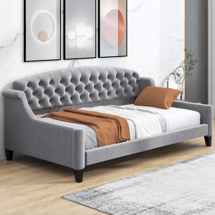 Modern Tufted Button Daybed