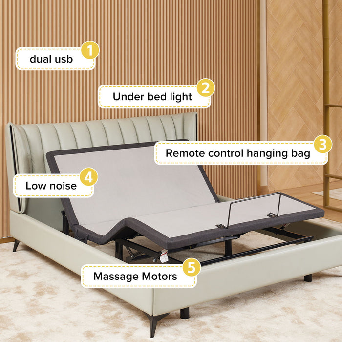 Ergonomic Adjustable Bed & Zero Gravity Base