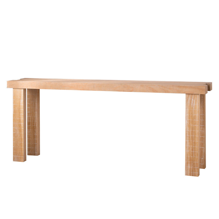 Console Table, Entryway Table With Design, Long Narrow Sofa Table For Living Room - Multi