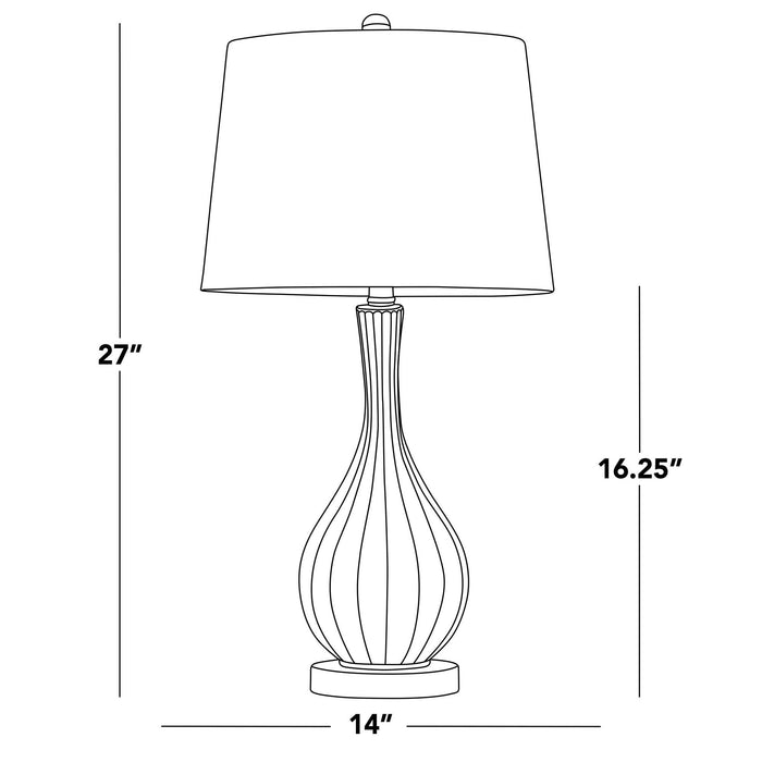 Jenny - Contemporary Table Lamp (Set of 2)