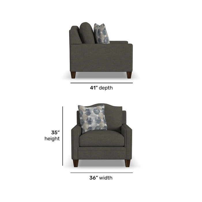 Lottie - Fabric Chair