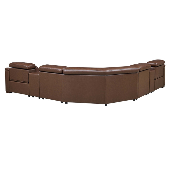 Modular Sectional & Recliner Seat And Adjustable Headrest