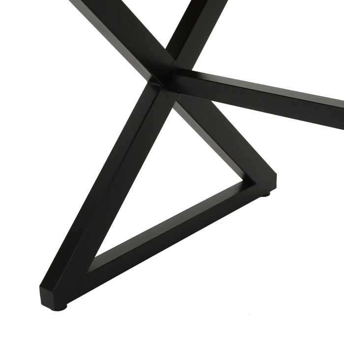 Rolando - Outdoor Aluminum Dining Table With Steel Frame