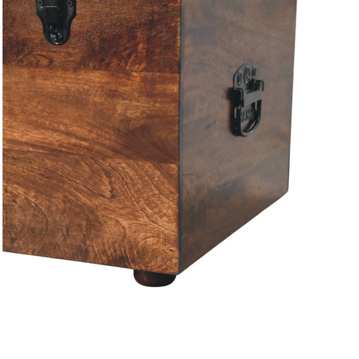 Buffalo - Leather Storage Trunk