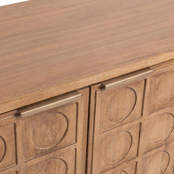 Cleveland - 4 Door Cabinet - Santy Taupe