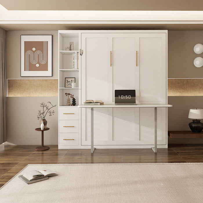 Multifunctional Vertical Murphy Wall Bed