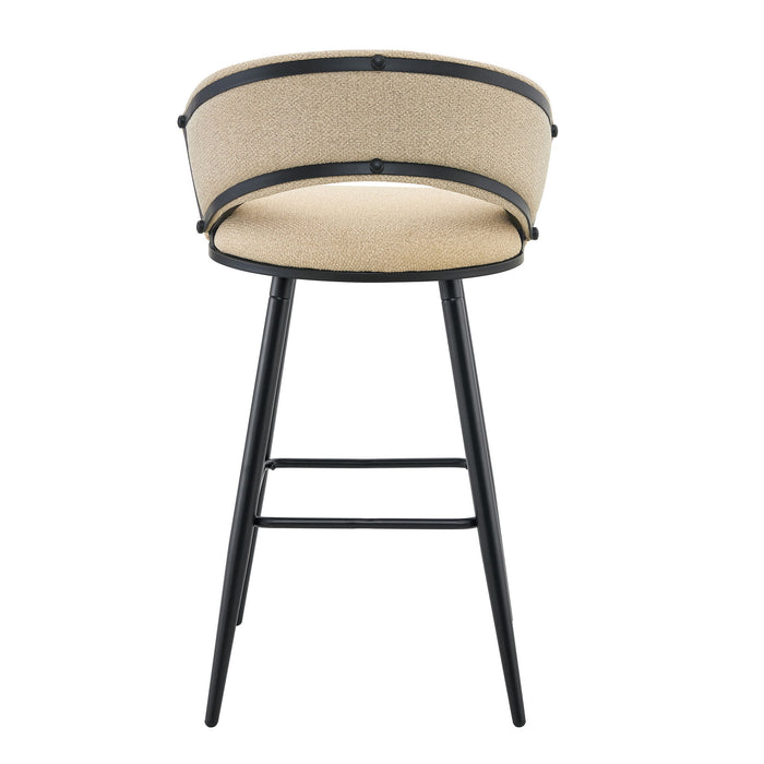 Bar Stools, Kitchen Island Counter Height Stools (Set of 2)