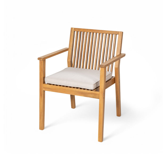 Patio Dining Chair, Comfortable Waterproof Seating (Set of 2)