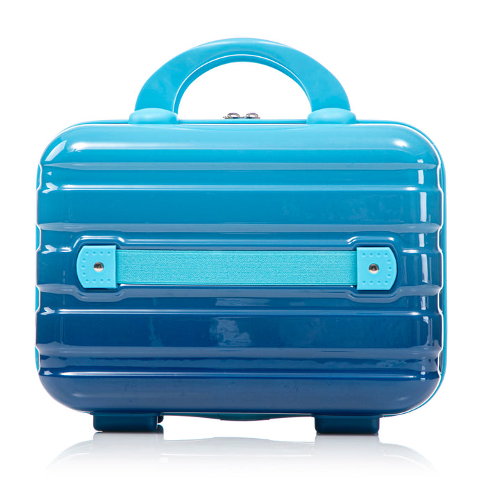 Luggage Set 14" / 20" With Combination Lock And Cosmetic Case