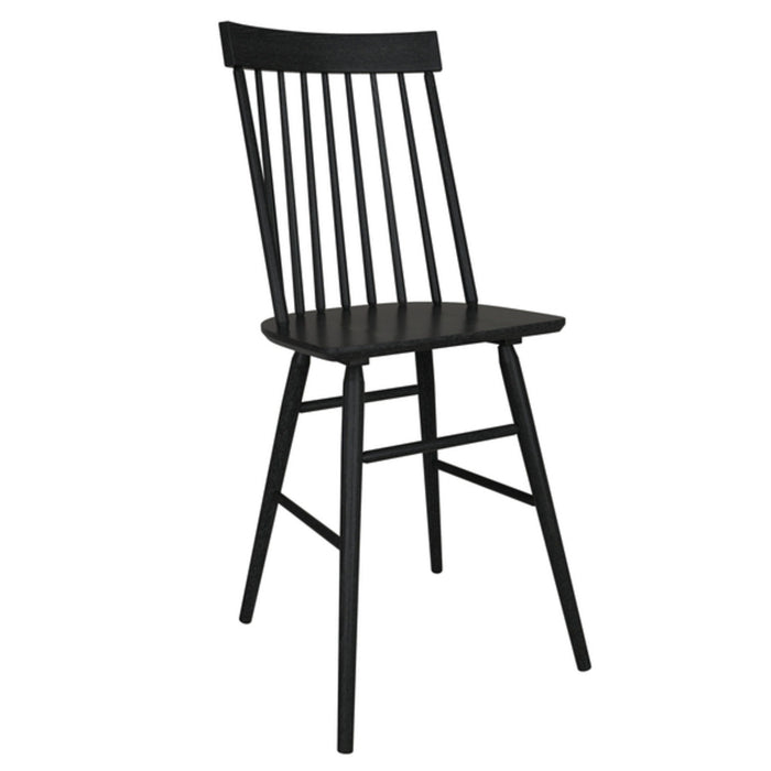 Midland - Counter-Height Chair With Solid Wood Construction - Black