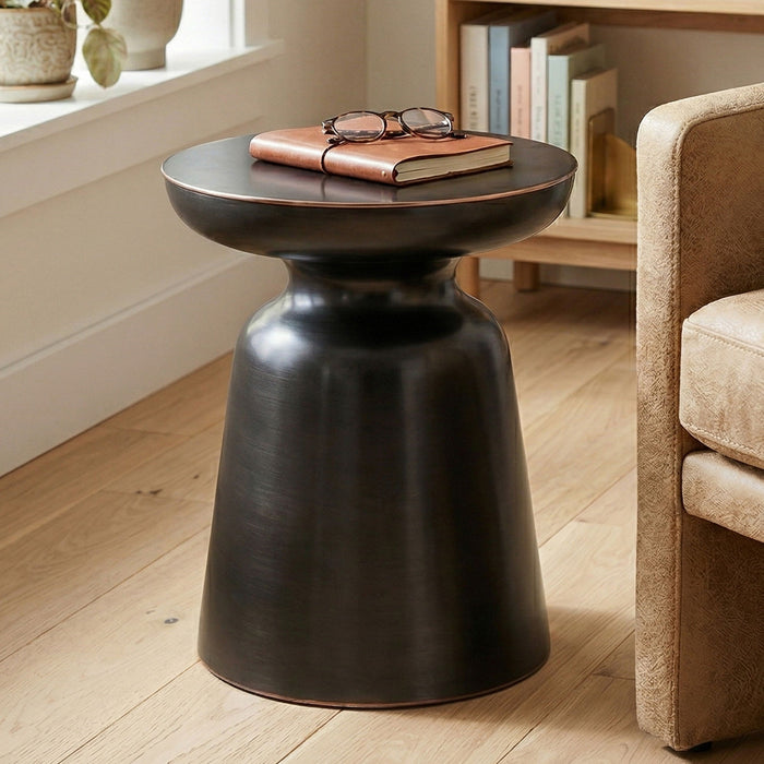 Toby - Handcrafted Metal Accent Table