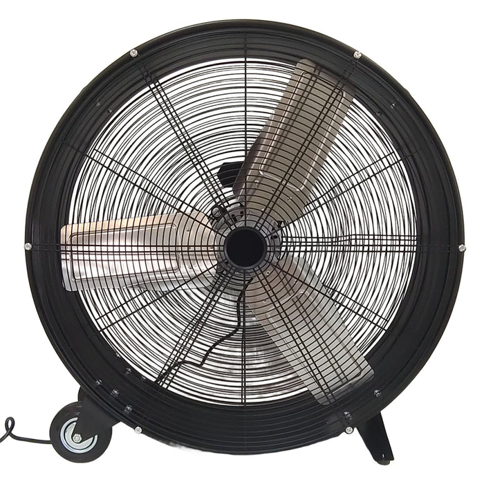Velocity Drum Fan With 2 Speed - Black