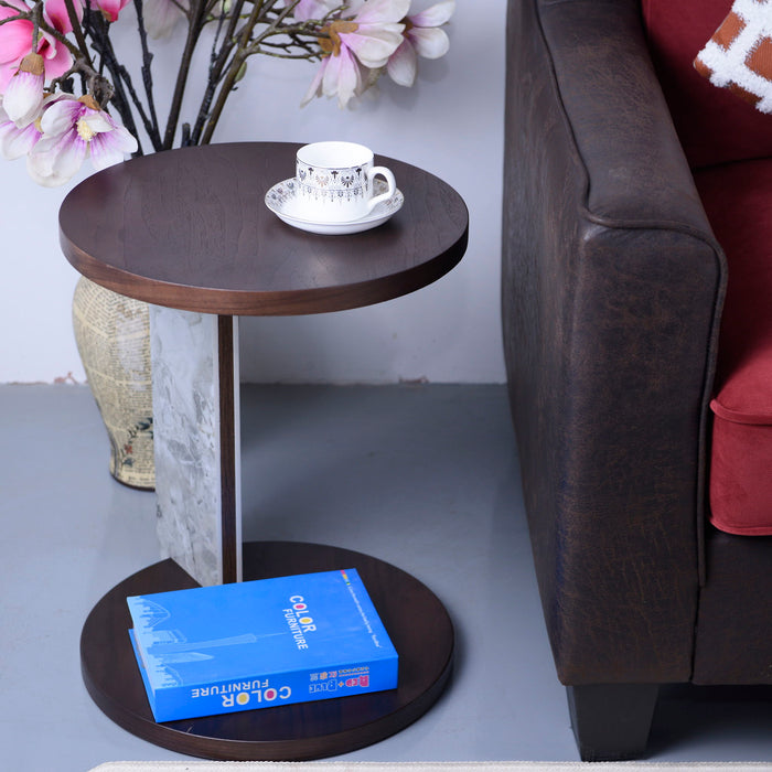 Coffee Table Set With Center Table & Side Table