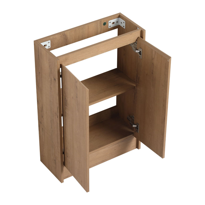 Freestanding Bathroom Vanity & Sink, Soft Close Doors