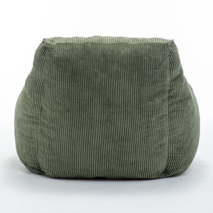 Comfy Bean Bag Chair With Filler, Fluffy And Cozy Seating