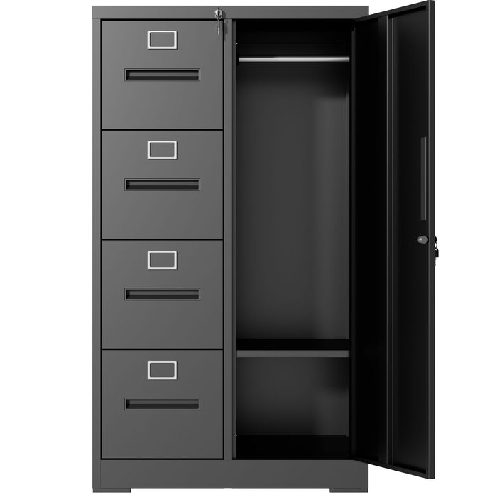 Storage Vertical Filing Cabinet With Lock