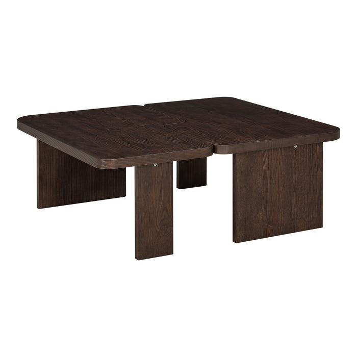 Modern Minimalist Coffee Table Set With Splicing Design