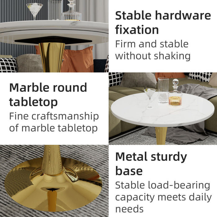 Coffee Table With Round Top