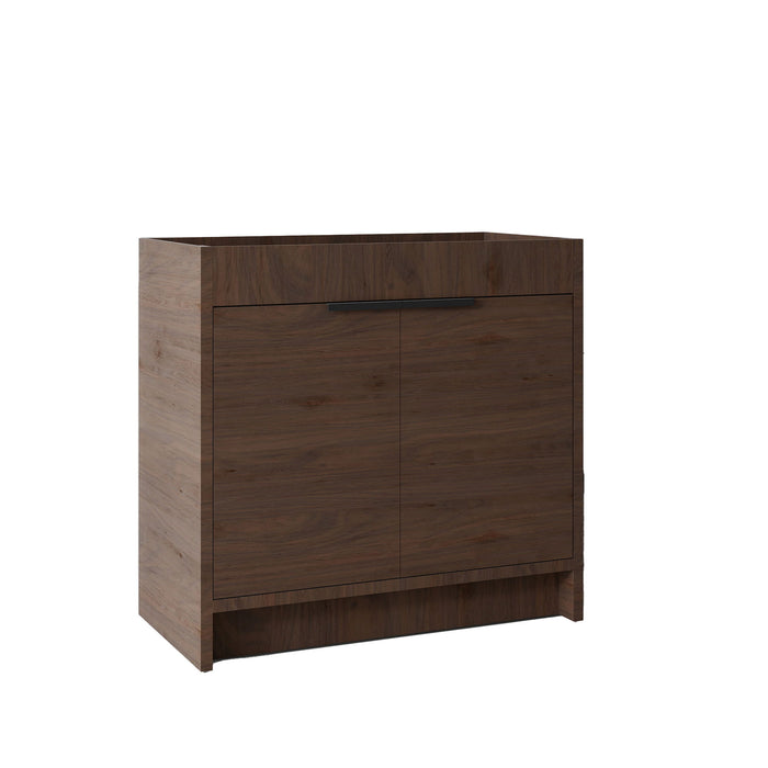 Freestanding Bathroom Vanity Cabinet With Soft Close Doors, Cabinet Only