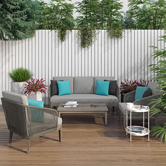 Carmel - Outdoor Conversation Chair - Sand Drift
