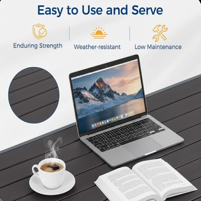 Modern Rectangle Outdoor Coffee Table