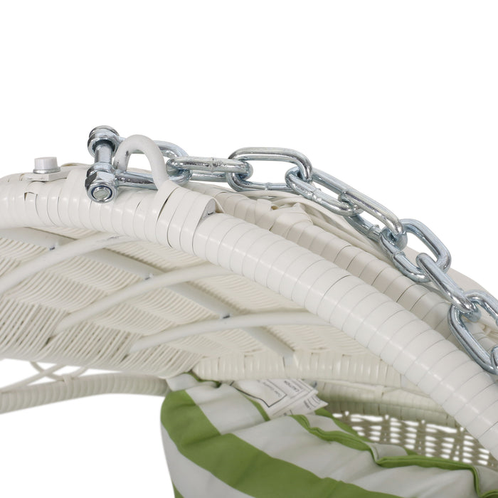 Malia - Wicker Hanging Chair With Cushion