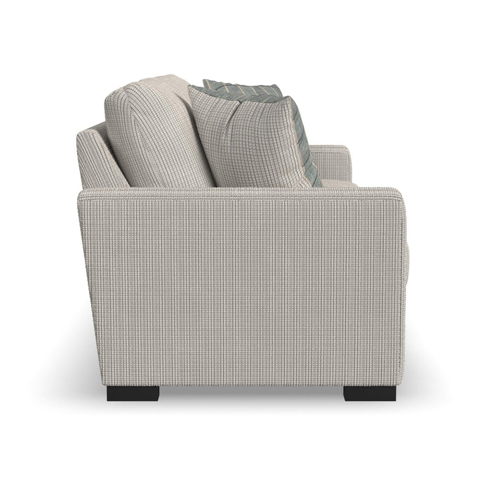 Theodore - Fabric Stationary Three-Cushion Sofa