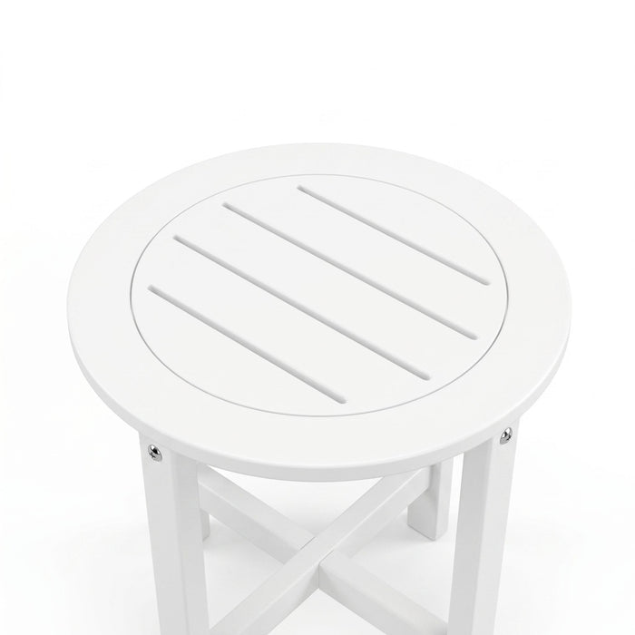 Round Outdoor Side Table