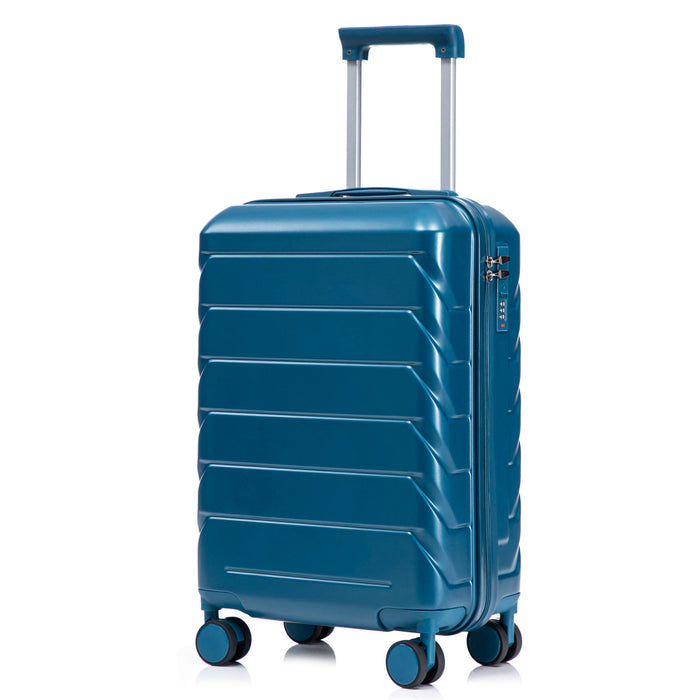 Spinner Luggage Set & Combination Lock