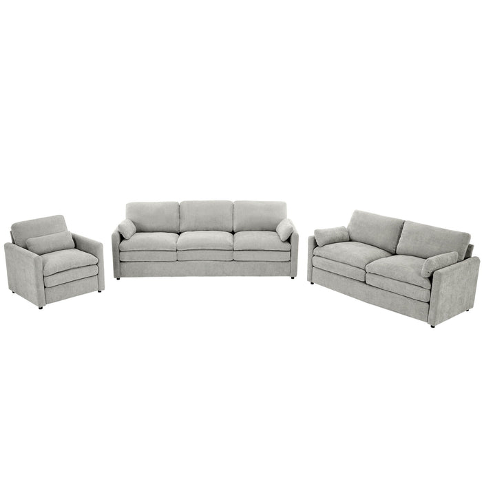 Cozy Sofa Set Oversized Comfy Cloud Sofa With Double Cushion