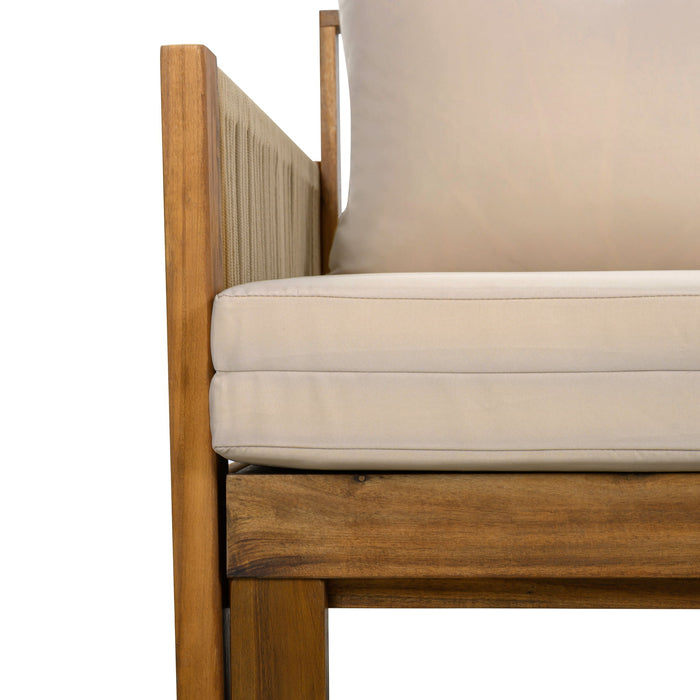 Outdoor 3 Seat Patio Sunbed