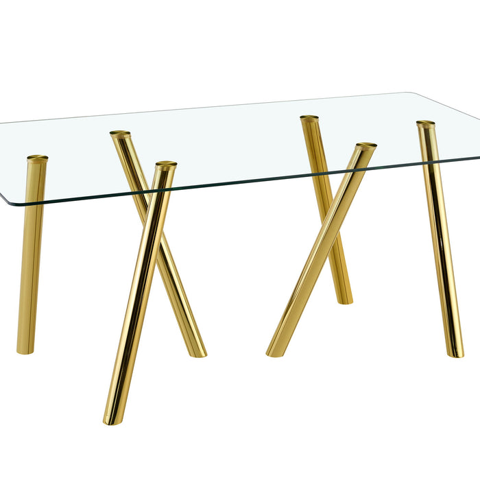 Dining Table With Transparent Surface