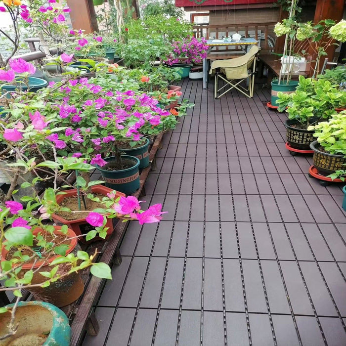 Interlocking Deck Tiles For Outdoor Patio