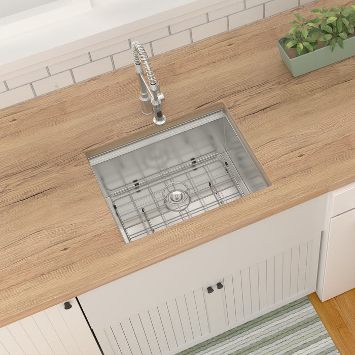 Laundry Workstation Undermount Utility Sink, Deep Single Bowl