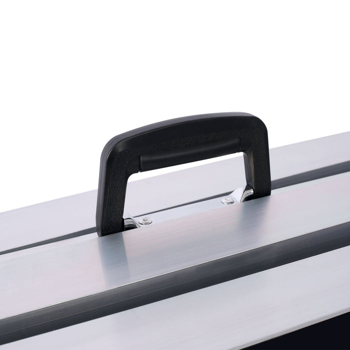 Portable And Foldable Wheelchair Ramp With Non Skid Surface