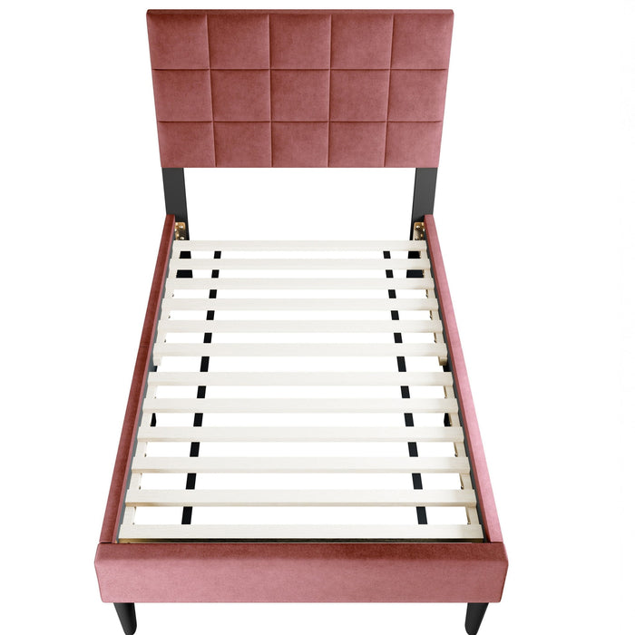 Modern Bed With Adjustable Headboard