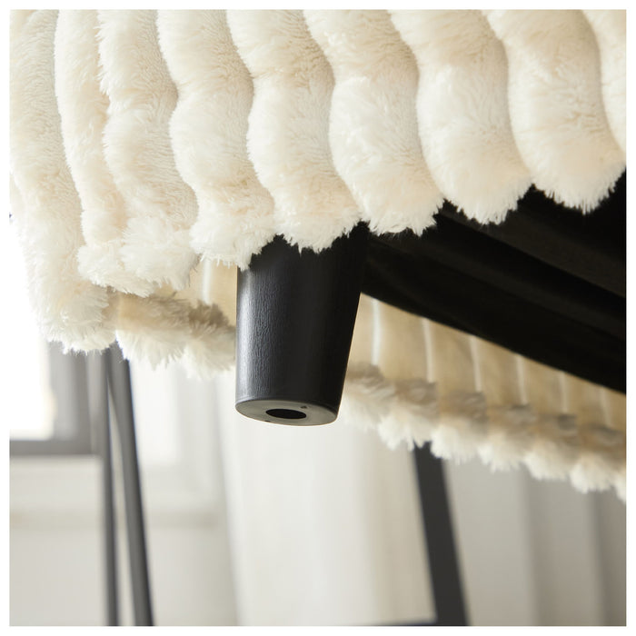 Deep Seat Convertible Sofa With Soft Pillows And Ottomans