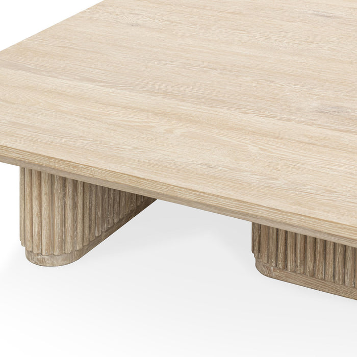 Vander - Solid Wood Square Coffee Table