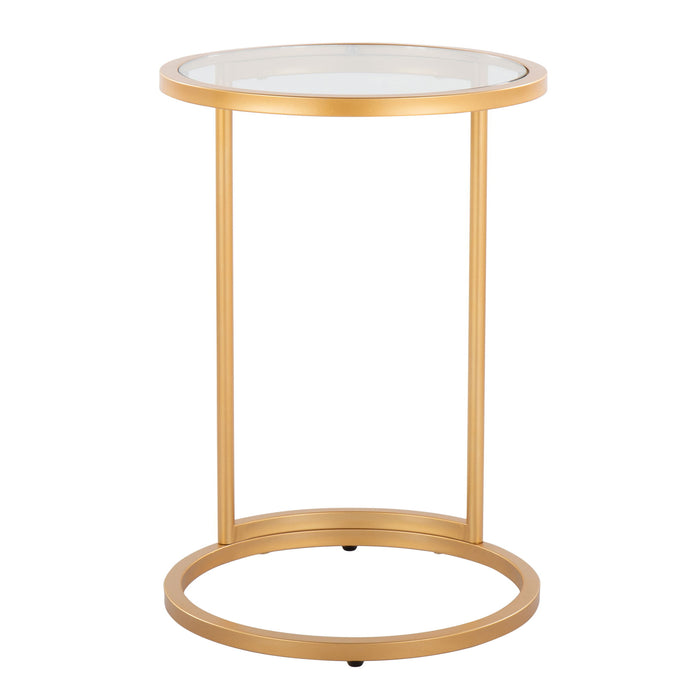 Zenn - Round End Table With Stylish Design