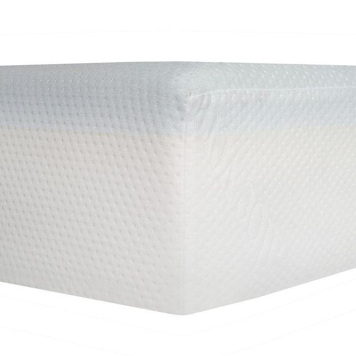 6" Firm Gel Memory Foam Mattress In A Box, Soft Double Layered Mattress Bed - White - Full
