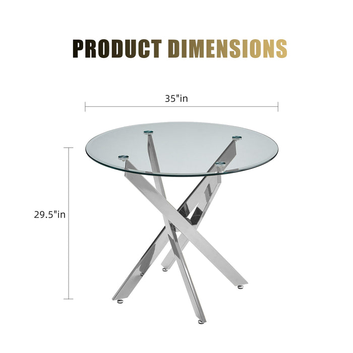 Modern Round Table For Dining Room