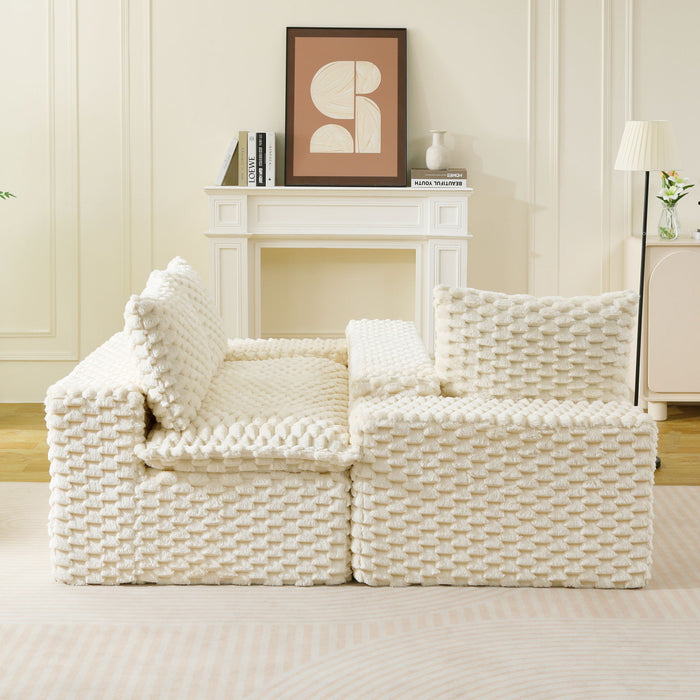 Multifunctional Sofa, Side-By-Side Or Facing Each Other