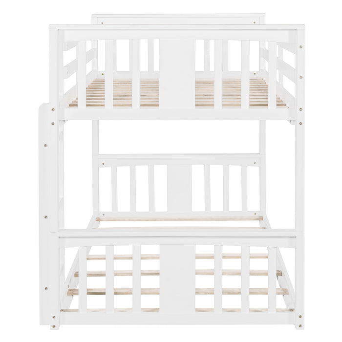 Solid Construction Bunk Bed & Ladder